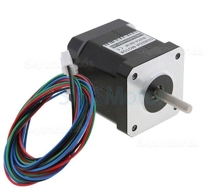 Oukeda Nema 17 Hochtemperatur Schrittmotor OSP001461 1.8deg 60Ncm Isolationsklasse B 180℃